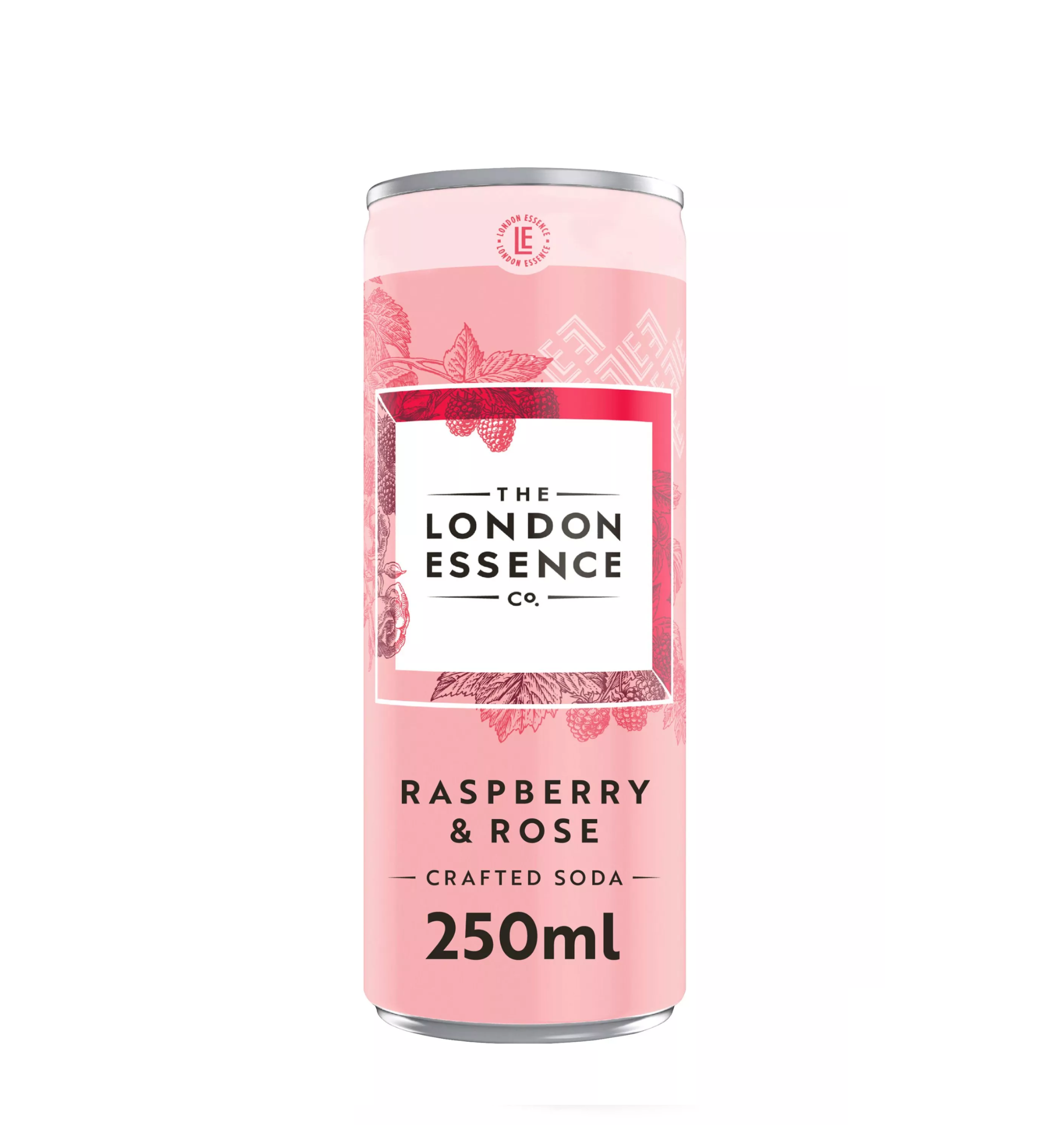 Raspberry & Rose Crafted Soda