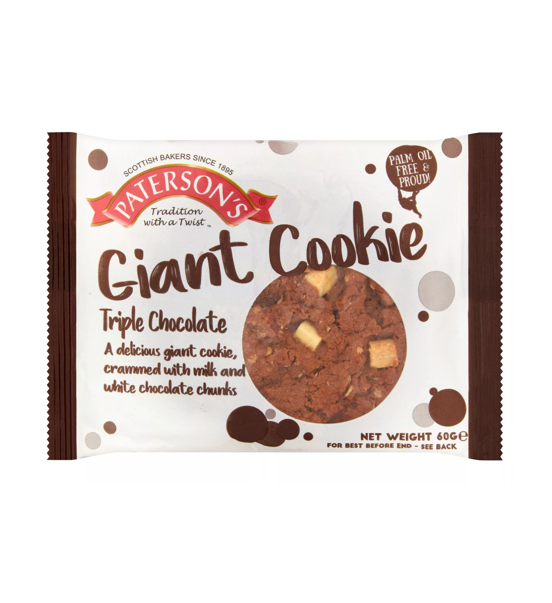 Triple Chocolate Giant Cookie