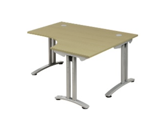 Desk C Crescent (1400mm x 1200mm)