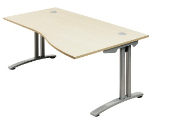 Desk C Wave (1600mm x 1000mm)
