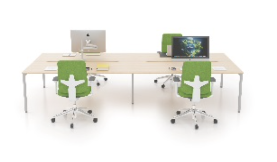 Desk A (1600mm x 800mm) - Double (4 Users)