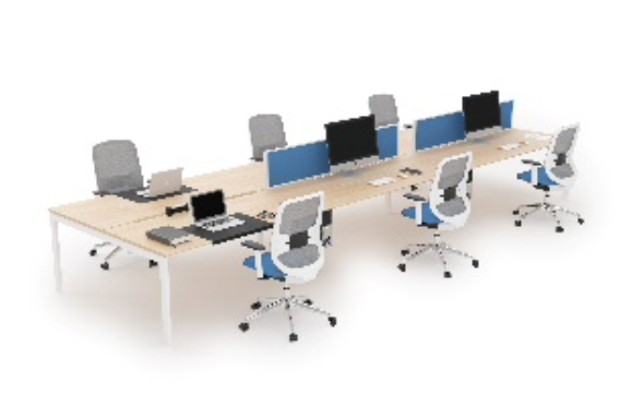 Desk A (1600mm x 800mm)- Double (6 Users)
