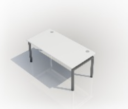 Desk D (1200mm x 800mm) - Single (1 User)