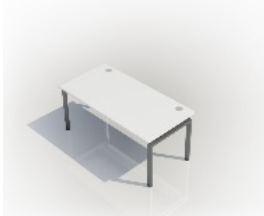 Desk D (1600mm x 800mm) - Single (1 User)