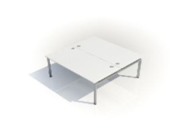 Desk D (1000mm x 800mm) - Double (2 Users)
