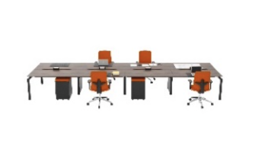 Desk D (1000mm x 800mm) - Double (8 Users)