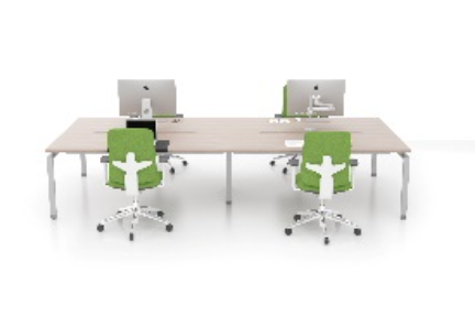 Desk D (1200mm x 800mm) - Double (4 Users)