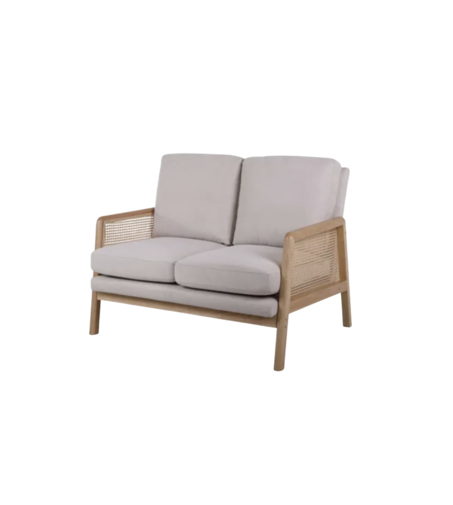 2-Seater Rattan Sofa