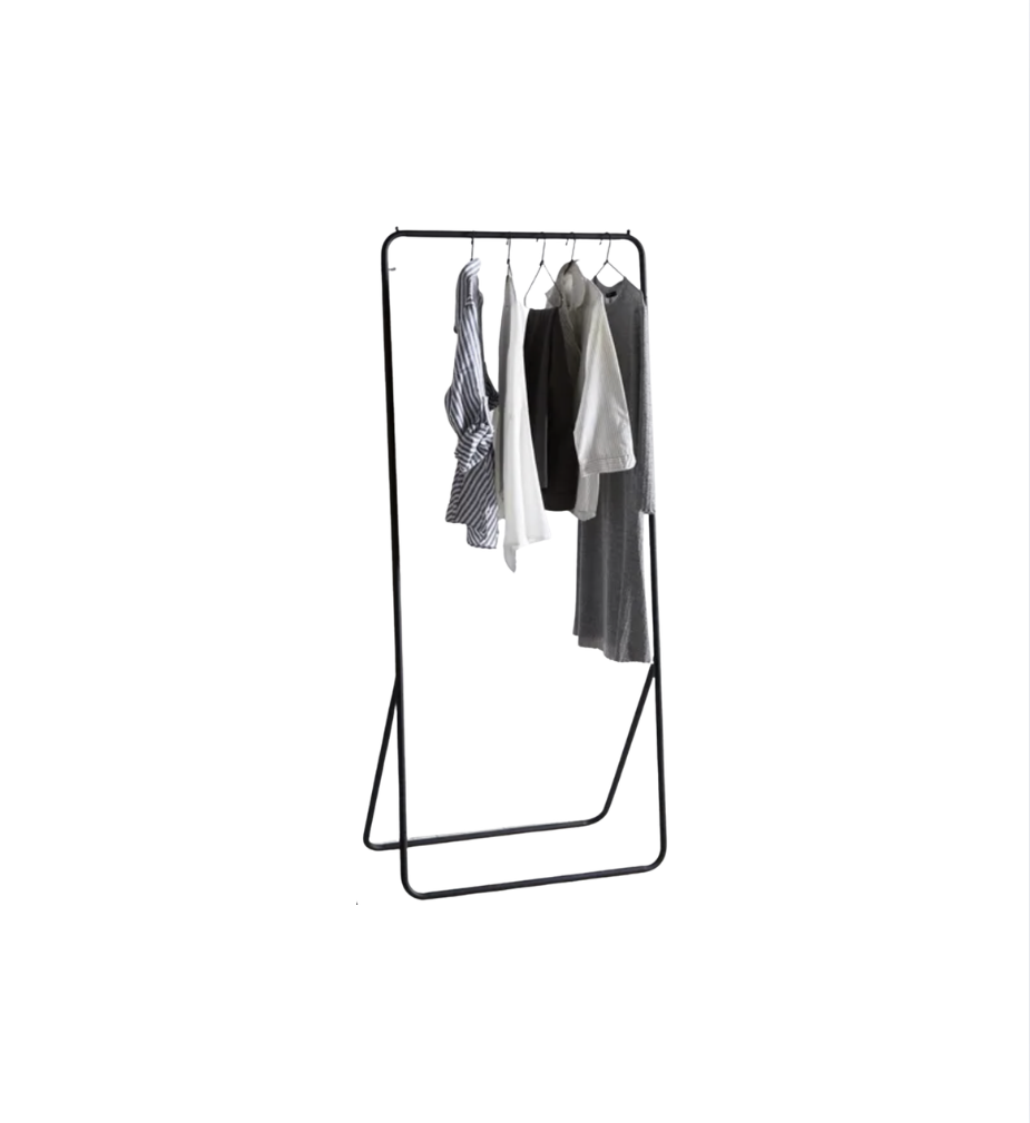 Metal Black Clothes Rail