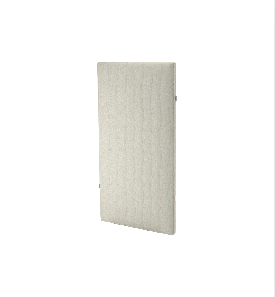 Beige Acoustic Screen - Floor Standing