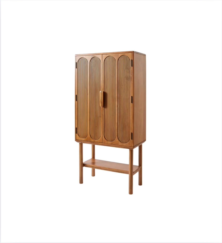 Mango-Wood Drinks Cabinet