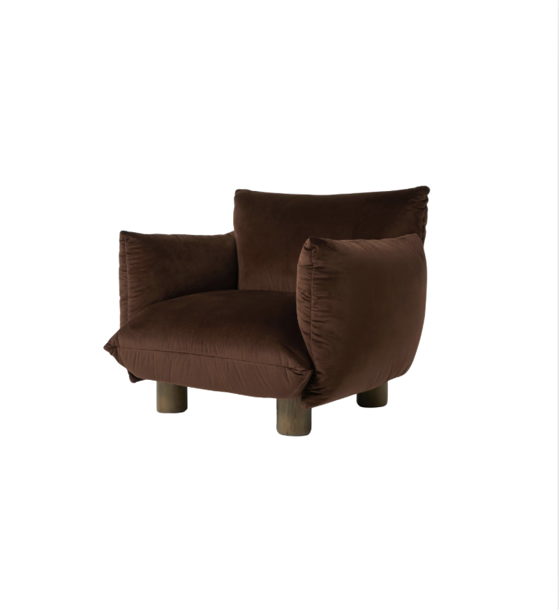 Brown Accent Chair