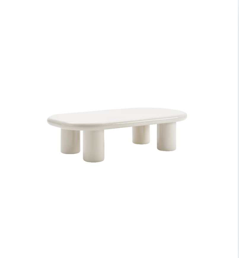 White Gloss Lacquer Coffee Table