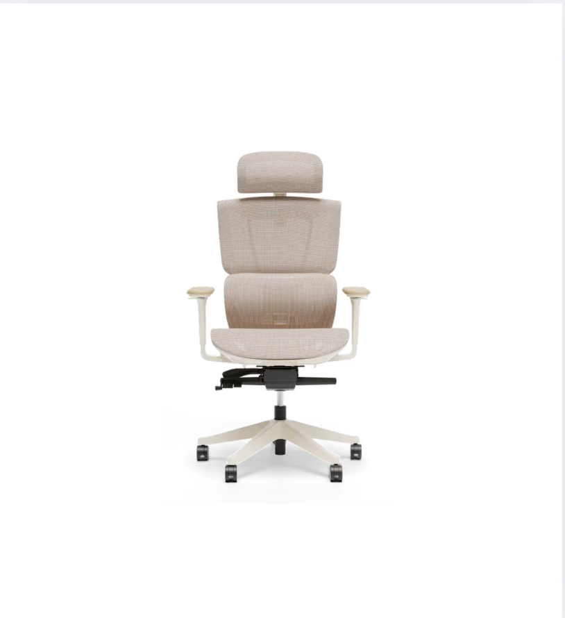 Apricot & Almond Beige Ergonomic Chair