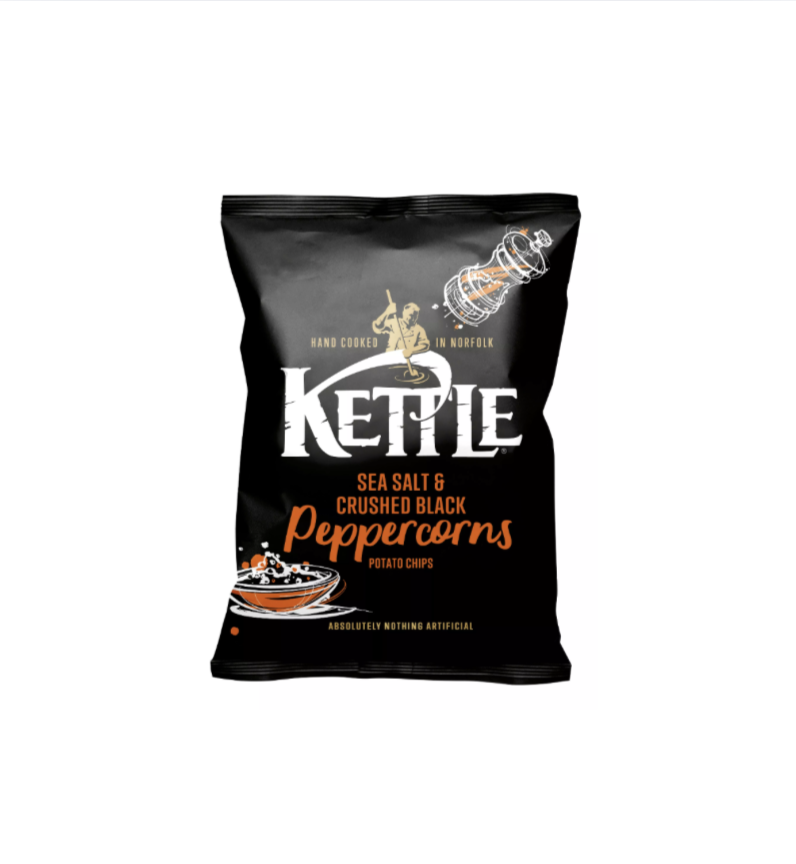 Sea Salt & Crushed Black Peppercorns Crisps