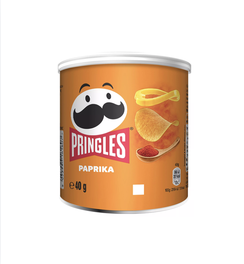 Pringles Paprika Snacking Crisps